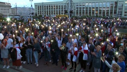 Svetlana Tijanóvskaya: "Nos mantendremos firmes hasta que ganemos"