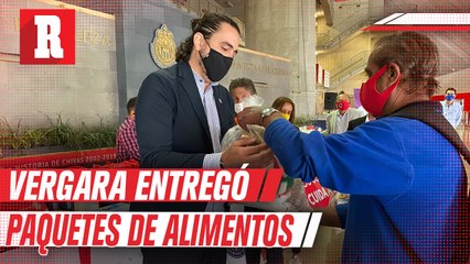 Amaury Vergara 950 paquetes de alimentos que ayudarán a personas en situación vulnerable