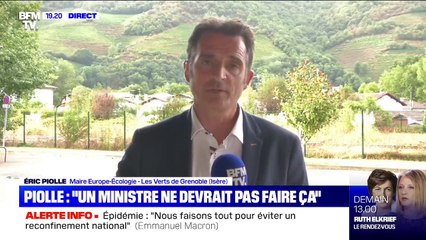 Eric Piolle: "Il y a un niveau de violence qui monte, mais ce n'est pas de l'ensauvagement"
