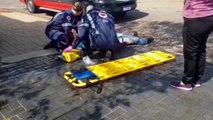 Motociclista fica ferido ao bater com carro no Pioneiros Catarinenses