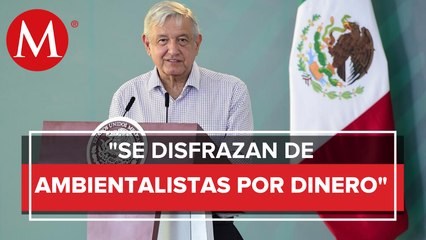 AMLO: organizaciones civiles reciben dinero para oponerse al Tren Maya