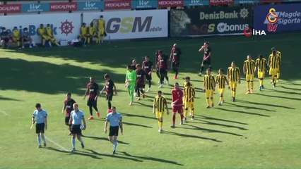 Galatasaray, hazırlık maçında İstanbulspor'u 1-0 mağlup etti