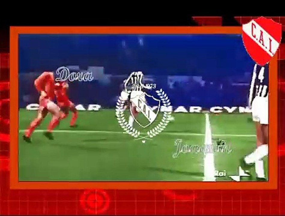 Gol en colores de Ricardo Bochini a la Juventus por la Copa Intercontinental, 28 de Noviembre d 1973