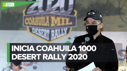 Gobernador da el banderazo de salida al 'Coahuila 1000 Desert Rally 2020'