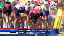 Richard Carapaz será el primer ecuatoriano en participar en el Tour de Francia
