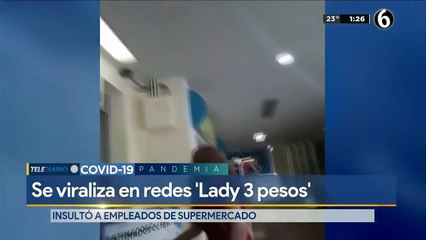 Denuncian en redes sociales a #Lady3Pesos por insultar a personal de seguridad