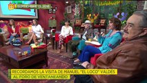 Recordamos la grata visita de Manuel 'El Loco' Valdés a nuestro foro en el 2018. | Ventaneando