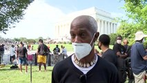 A Washington, des manifestants antiracistes réclament la fin des violences policières