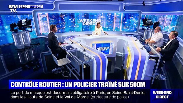 Contrôle routier: un policier traîné sur 500 mètres - 28/08