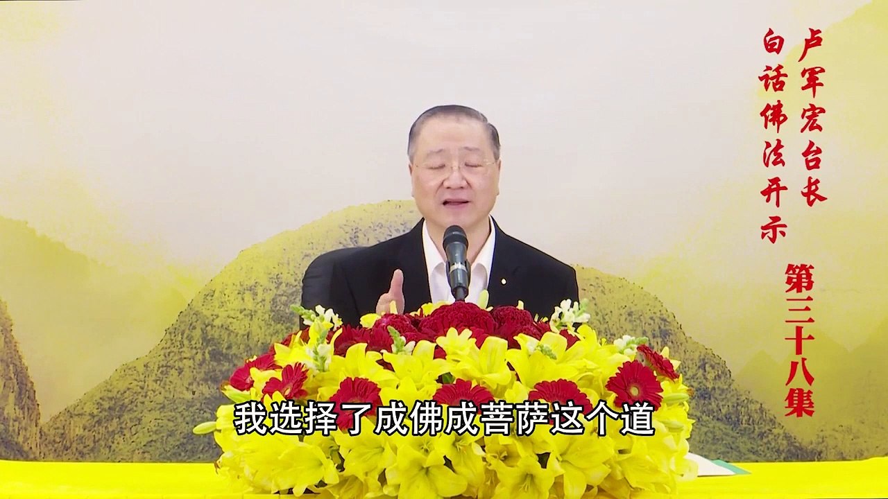 卢台长【第38集】【解脱是智 生光生慧】 卢军宏台长 白话佛法开示 2020年4月11日
