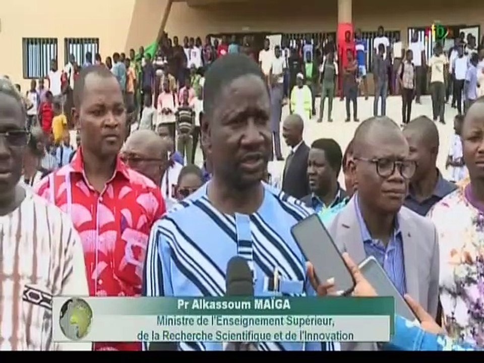 RTB / Visite de l’université Norbert Zongo en construction par le Ministre de l’enseignement supérieur
