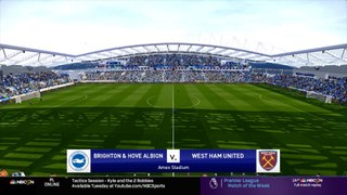 English Premier League 2019-20 Matchday 14 BRIGHTON vs WEST HAM