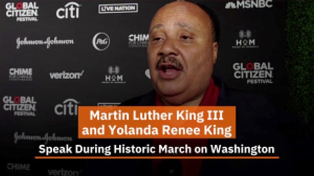 Martin Luther King III And Yolanda Renee King Speak Up