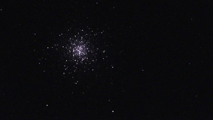 M 13 Great Star Cluster in Hercules (28 August 2020)