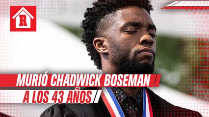 Chadwick Boseman protagonista de 'Black Panther' murió a los 43 años
