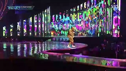 2.GD X CL - 'LIFTED' + 'ONE OF A KIND' + '백만원(₩1,000,000)' in 2016 SBS Gayodaejun