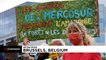 شاهد: متظاهرون أمام مقر الاتحاد الأوروبي يطالبون بحماية غابات الأمازون