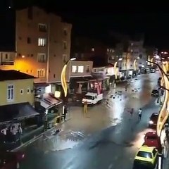 Dereli'de felakete neden olan sel böyle başladı