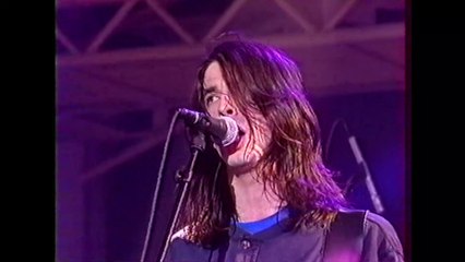 Foo Fighters - live @Nulle Part Ailleurs TV show 1995