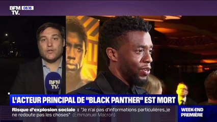 L'acteur principal de "Black Panther" Chadwick Boseman est mort