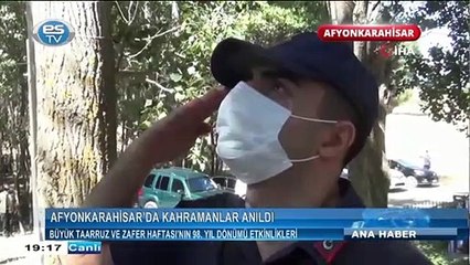 Büyük Taarruz ve Zafer Haftası’nın 98 yıl dönümü etkinlikleri