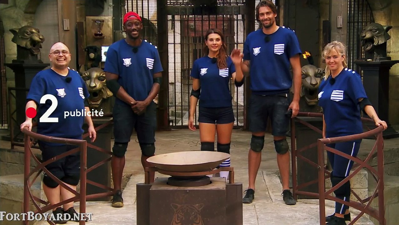 Fort Boyard 2020 : jingle publicitaire de France 2 - Équipe n°8 - RoseUp - 29 août 2020