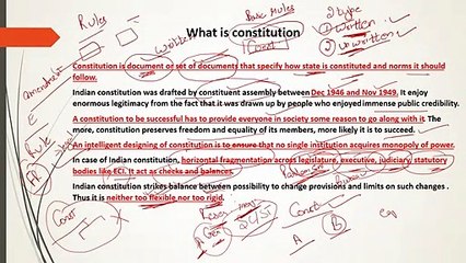 Class 11 political science Ncert  Chapter 1_ Constitution Why & How_1
