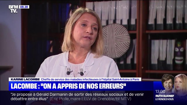 Coronavirus: selon l'infectiologue Karine Lacombe, on a appris de nos erreurs sur la gestion de l'épidémie