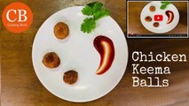Crispy Chicken Keema Balls Recipe | Easy Chicken Keema Balls Recipe | Snacks Recipe by CookingBowlYT