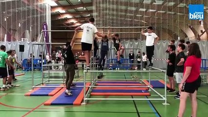 VIDÉO - Cherbourg : quand les Yamakasis s'envoient en l'air