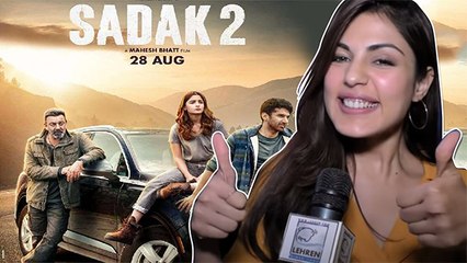 When Rhea Chakraborty Said She Is Very Excited For Sadak 2