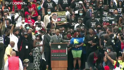 Milhares no aniversário do famoso discurso "eu tenho um sonho" de Martin Luther King