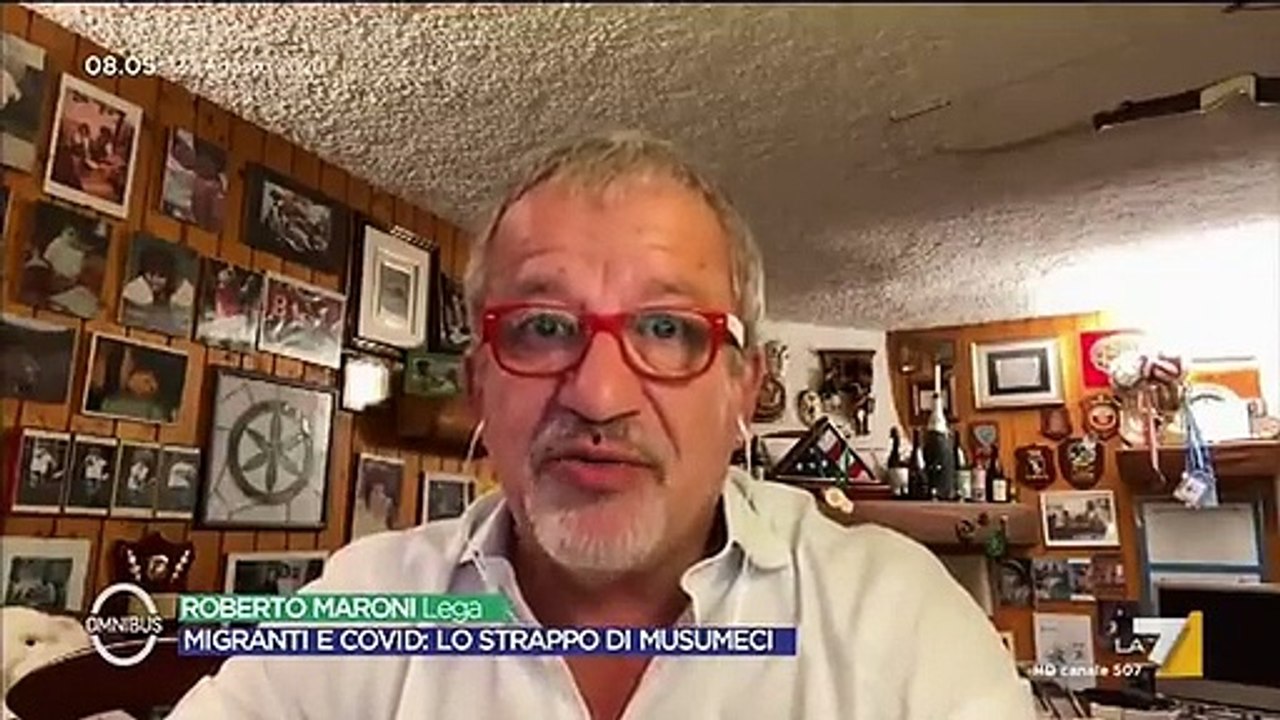Immigrazione, Roberto Maroni   Tra Lamorgese e Musumeci  Hanno ragione tutti e due