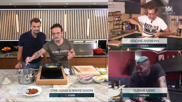 Djibril Cissé dans Tous en cuisine sur M6