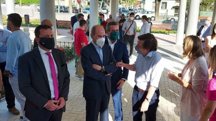 Jose Luis Martinez-Almeida Loreto Sordo inauguración plaza Francisco Ruano