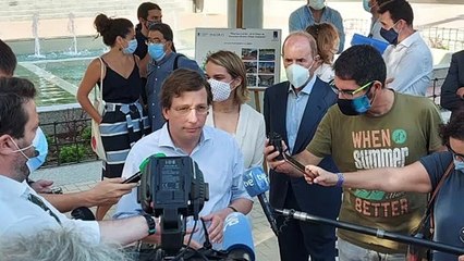 Obra plaza Francisco Ruano Usera Licuas