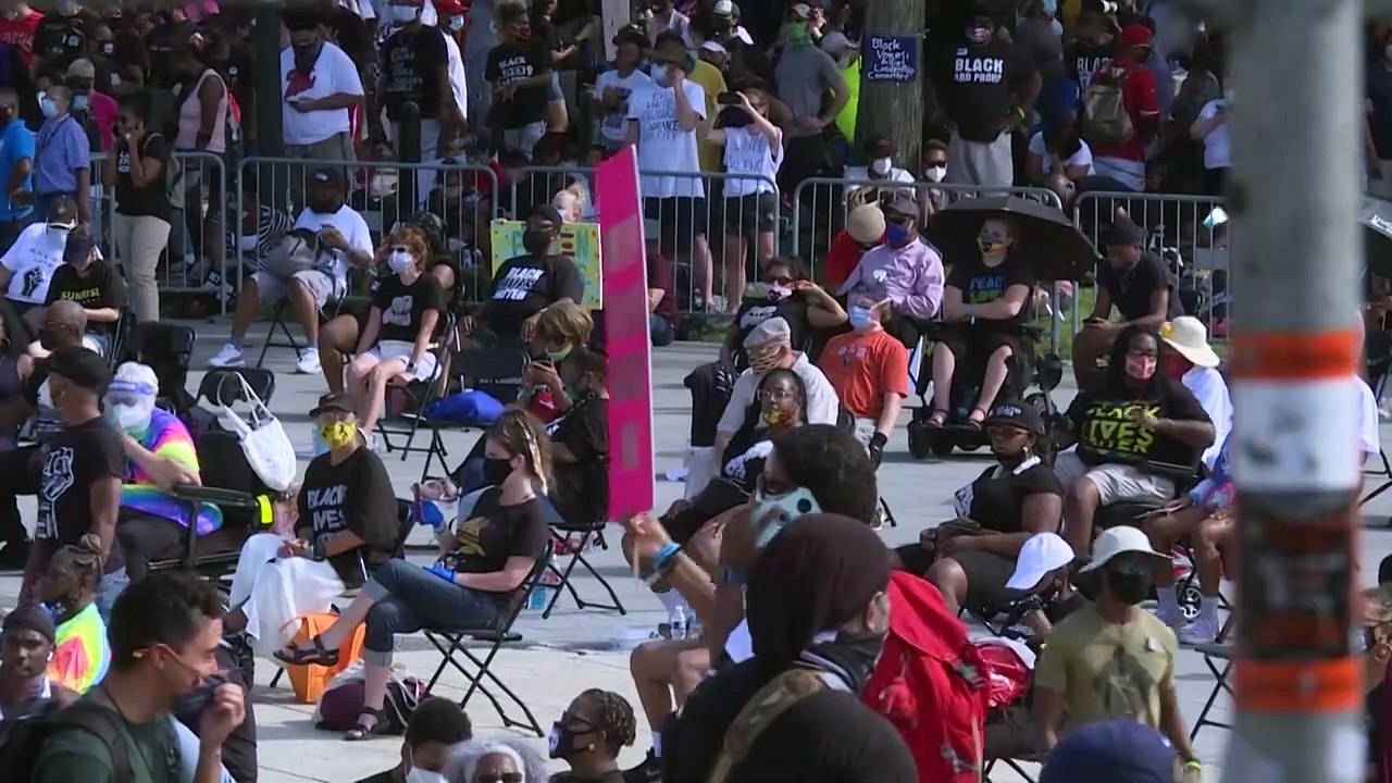 Zehntausende bei Marsch gegen Polizeigewalt in Washington