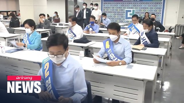 S. Korea's former PM elected as new leader of ruling DP