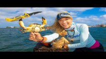Stone Crab STEALS MY KNIFE! Crabbing in Florida!