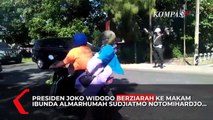 Presiden Jokowi Ziarah ke Makam Ibunda di Karanganyar