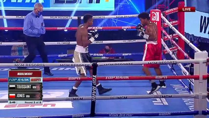Wendy Toussaint vs Isiah Jones (22-08-2020) Full Fight