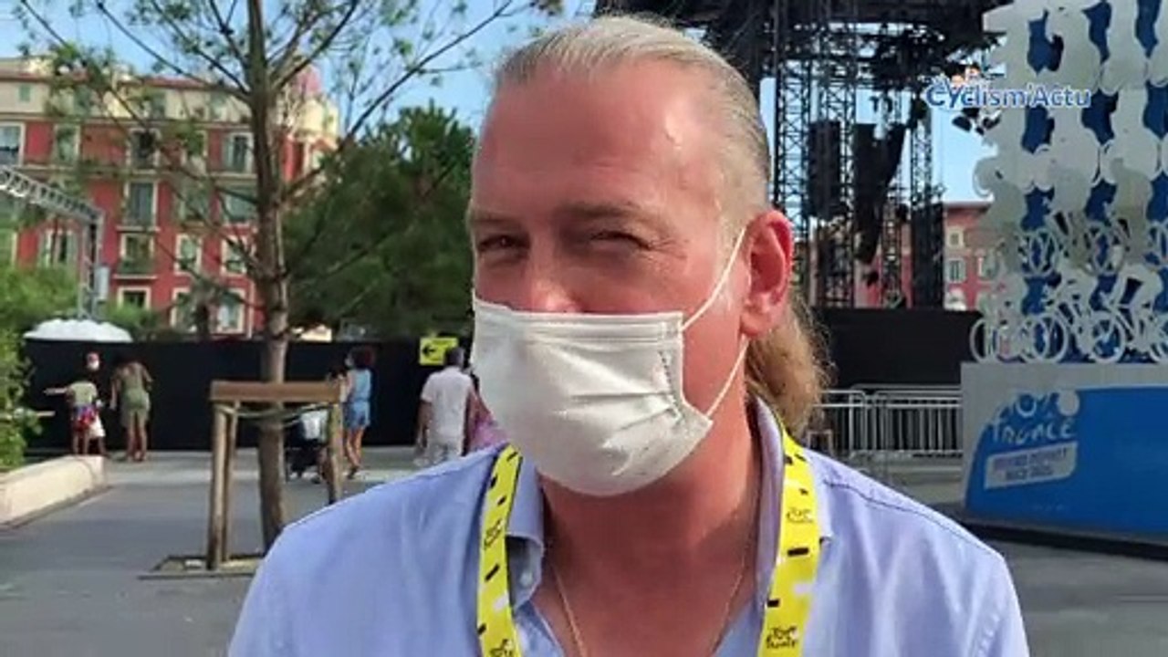 Tour de France 2020 - Marc Chavet, le speaker du Tour , a vu les coureurs de près : "Thibaut Pinot a ce regard de conquérant"
