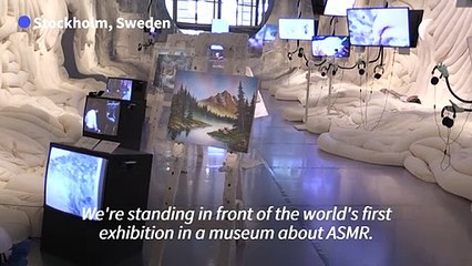 "Brain orgasms" in a museum: Sweden hosts first ASMR exhibition
