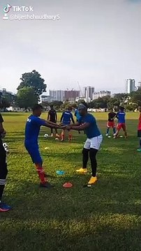Charly United fc training session