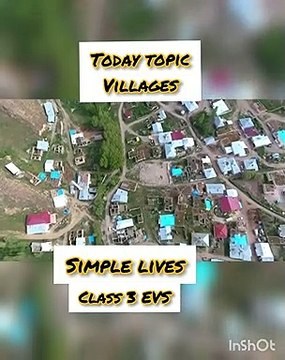 EVS class 3!Class 3 EVS !chapter Cities and villages