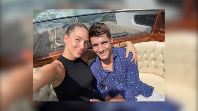 Morata y Alice Campello disfrutan de Venecia