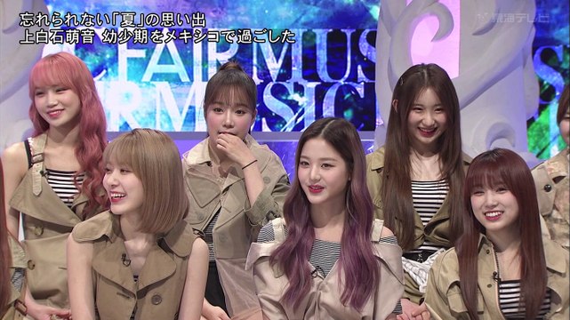 190706 Music Fair featuring Kamishiraishi Mone speaking Spanish