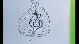 Ganesh chaturthi special/ Ganesha easy drawing/ How to draw ganesha step by step