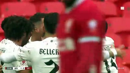 Aubameyang Goal - Arsenal 1 - 0 Liverpool (Full Replay)