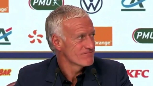 Football - Équipe de France - Le sélectionneur Didier Deschamps évoque Karim Benzema